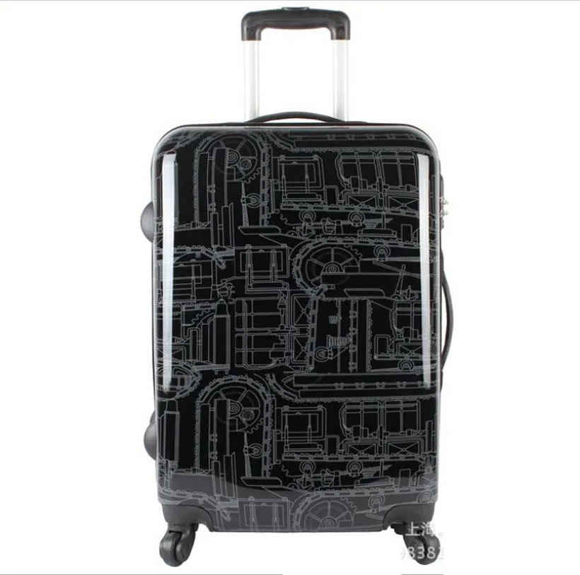 20 inch Password board chassis trolley suitcase luggage case Caster