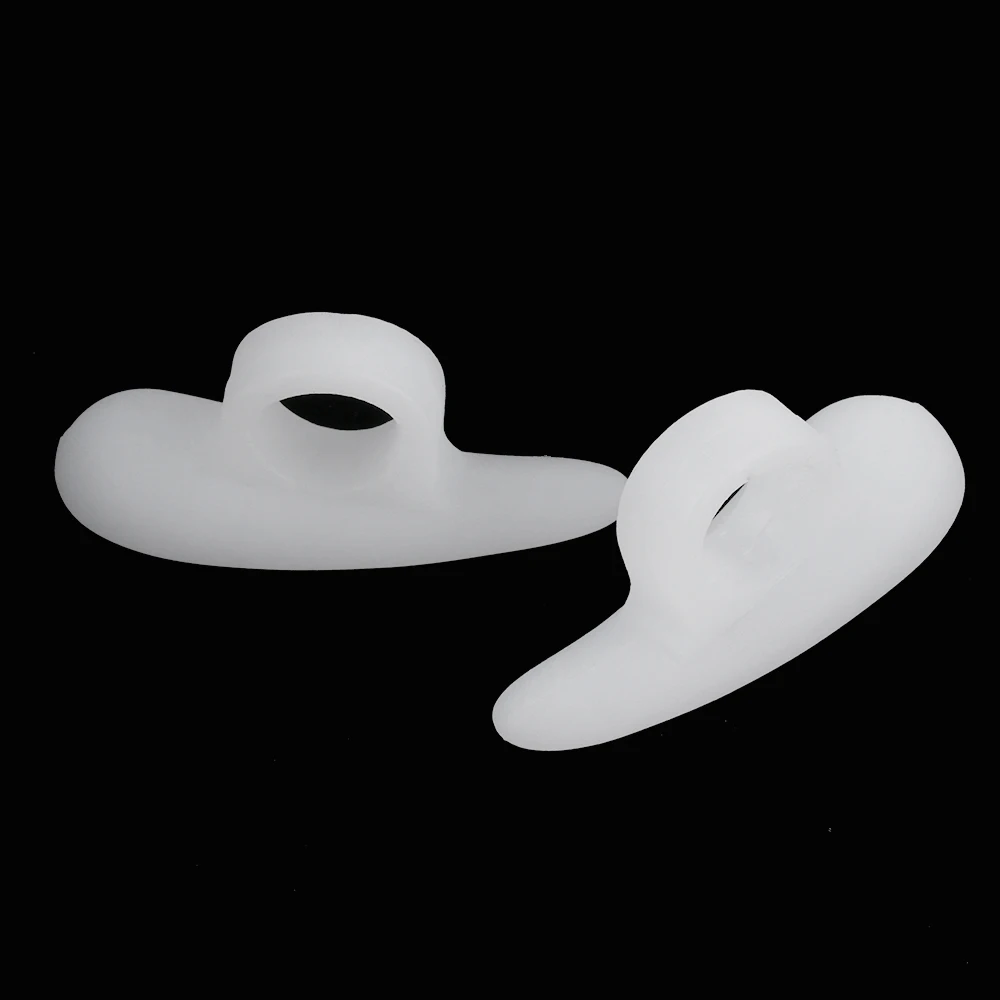 

1Pair Silicone Toe Separator Hammer Claw Toe Pad Foot Care Pain Relax Cushion Straightener Orthotics Health Foot Care Tools