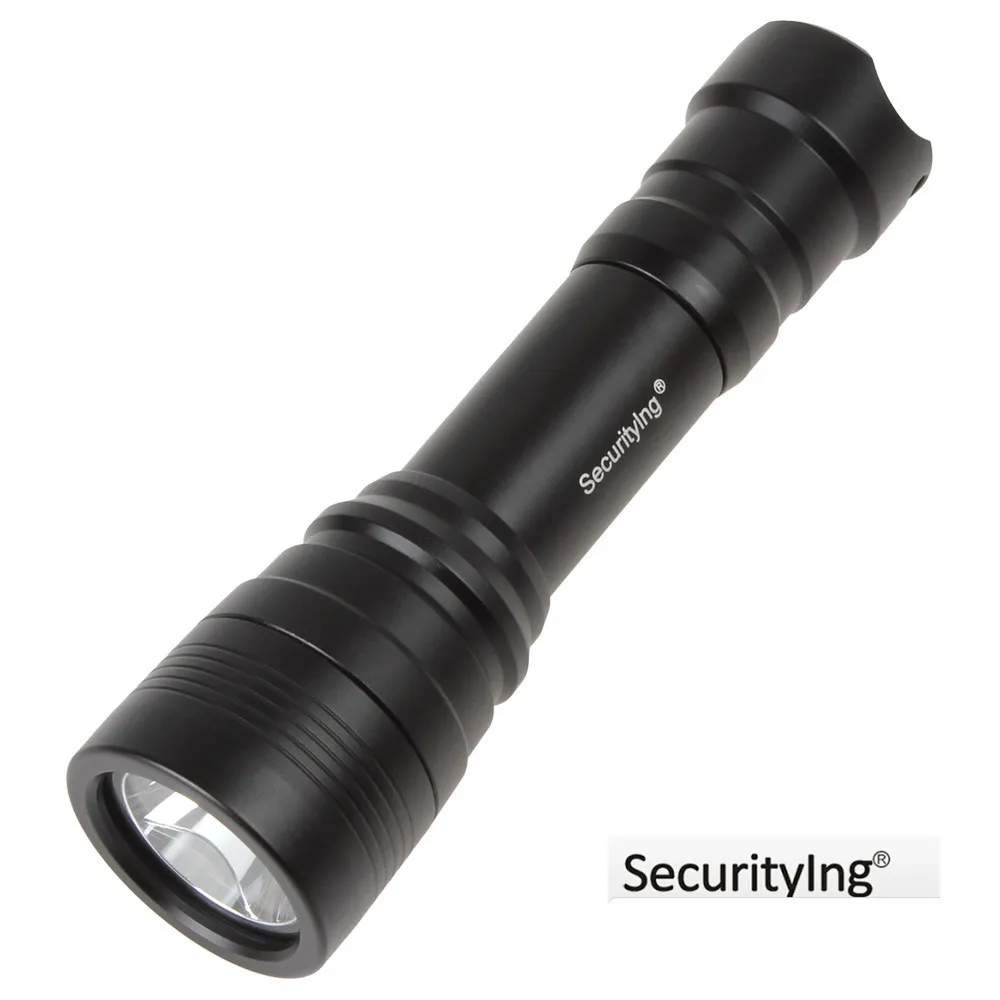 ФОТО hot SecurityIng 1000Lm XM-L2 U2-1A IP68 LED Diving Flashlight LED Flashlight Max to 150m with Magnetic Switch