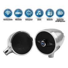 Lexin 2018 S3 3 “50 W MP3 Música Reproductor de audio Bluetooth Estéreo portátil de Altavoces de La Motocicleta Impermeable con Sintonizador de Radio FM