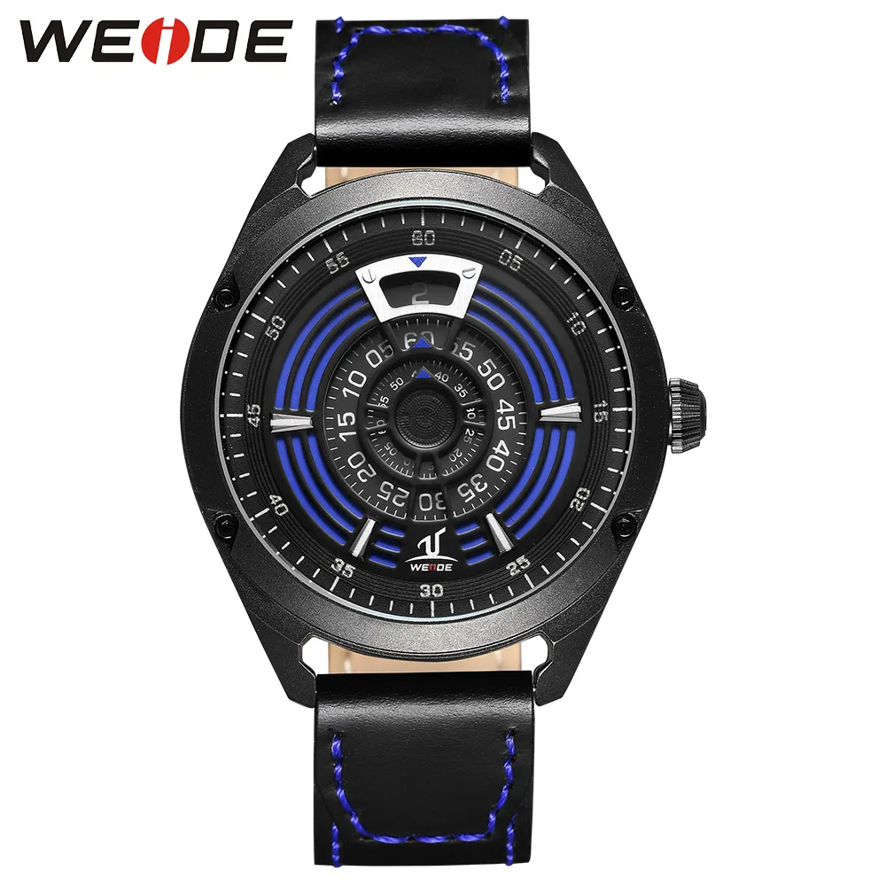 

WEIDE Quartz Sports Wrist Watch Genuine Brand Luxury Men Alarm Clock Waterproof Leather Digital Analog Automatic Digital Watches