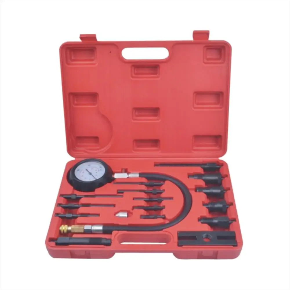 

Diesel Engine Cylinder Compression Tester Professional Kit Direct Indirect Truck Auto Tools