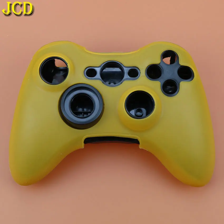 JCD 1 шт. силиконовый защитный чехол, кожный чехол для Xbox 360 для MicroSoft Xbox360 Геймпад, силиконовый светильник, прочный