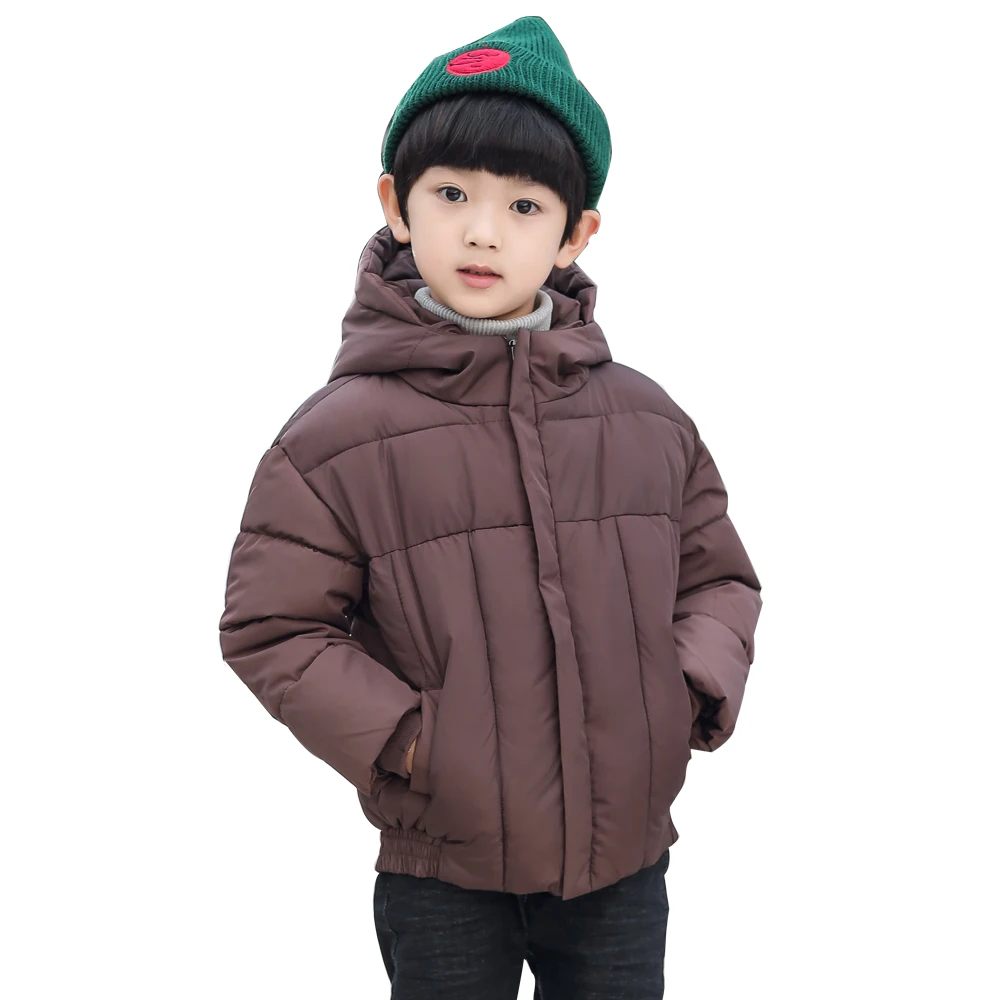 

PINKWIN 2018 New Children's Winter Jackets Boys Down Coat Thick Warm Hooded Big Boys Parkas Coat Kids Outerwear Jackets 5-12Year