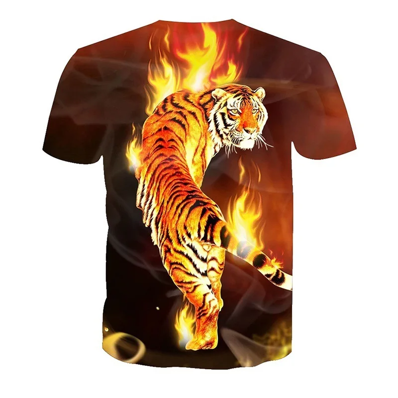 2018 New Tiger T shirt Animal 3d T-shirt Punk Print Shirts Gothic Fashion Mens Clothing Funny Tshirt Men Short Sleeve Skull tee 2018 New Tiger T shirt Animal 3d T-shirt Punk Print Shirts Gothic Fashion Mens Clothing Funny Tshirt Men Short Sleeve Skull tee