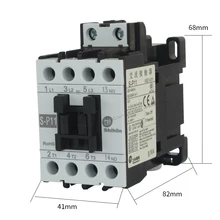 Контактор переменного тока AC24V 380V 220V 110V 4NO S-P11 катушки 11A