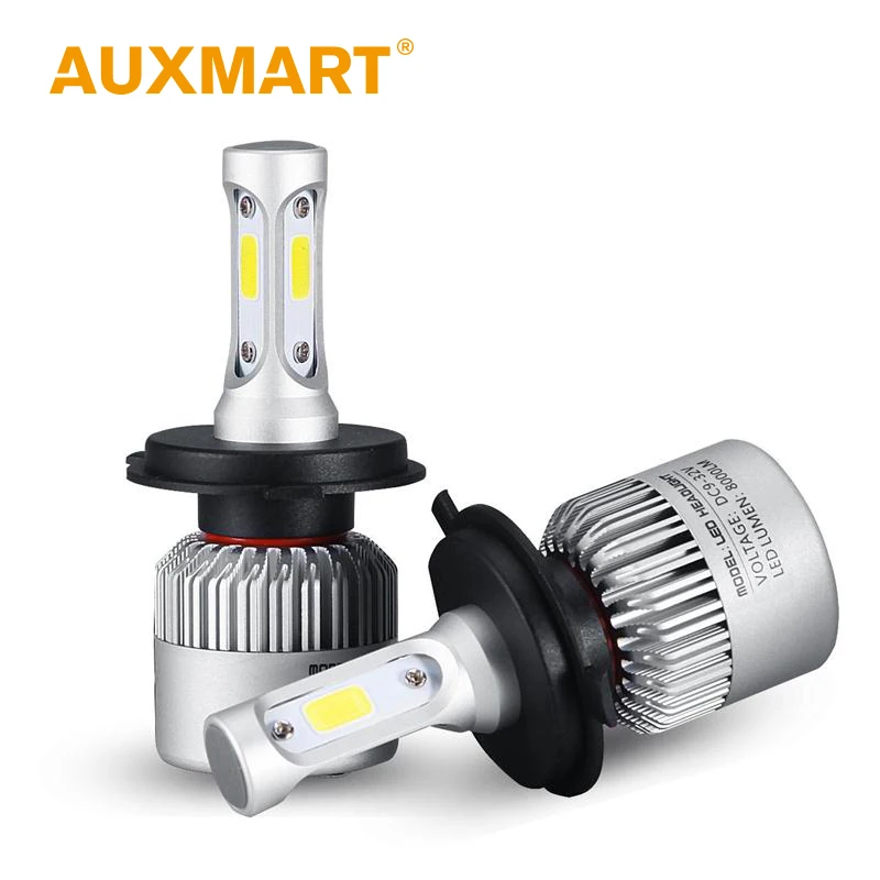Prix pour Auxmart Phare De Voiture Kit H7 H4 H11 HB3 9004 HB4 9007 9012 9005 9006 H13 H3 72 w/set Faisceau Unique Haut Bas Faisceau COB Puces 12 V 24 V Prix pour Auxmart Phare De Voiture Kit H7 H4 H11 HB3 9004 HB4 9007 9012 9005 9006 H13 H3 72 w/set Faisceau Unique Haut Bas Faisceau COB Puces 12 V 24 V