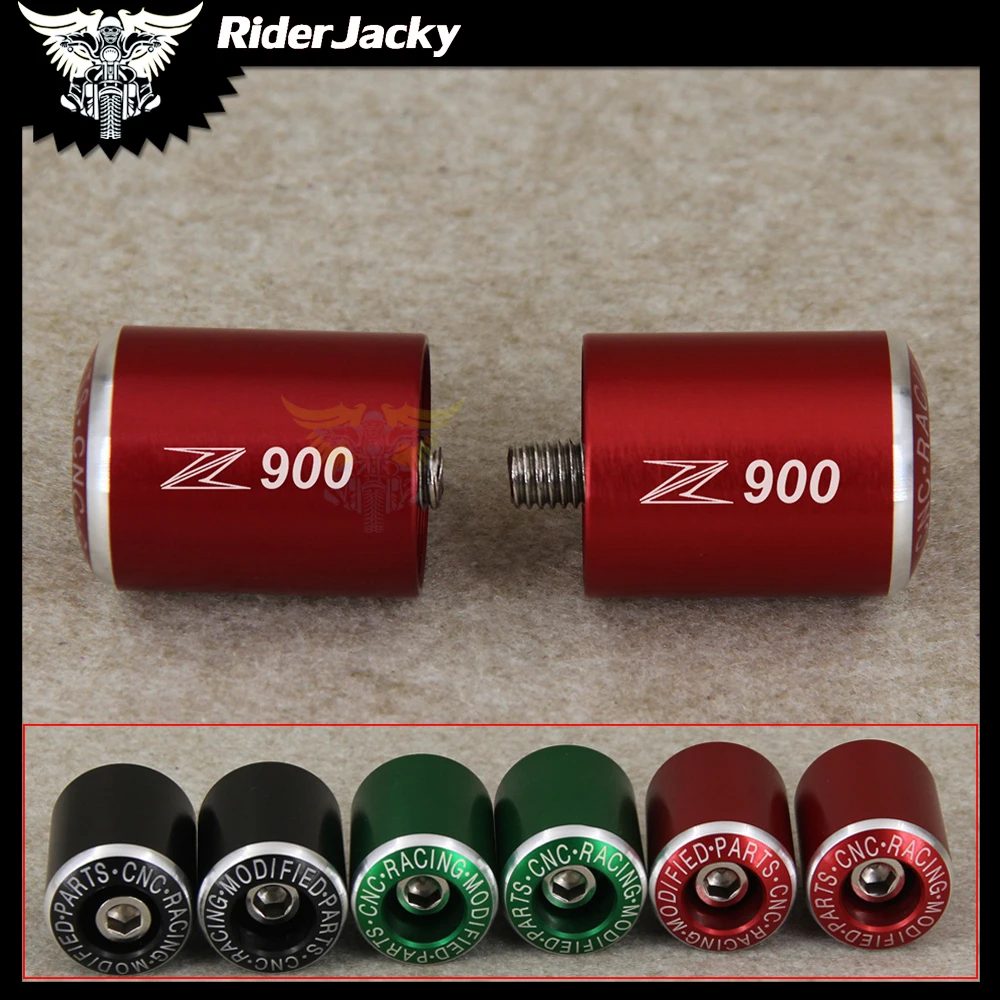 

CNC Motorcycle Handlebar Ends Grips Slider For KAWASAKI Z900 Z 900 2017 2018 Motorbike Handler Bar