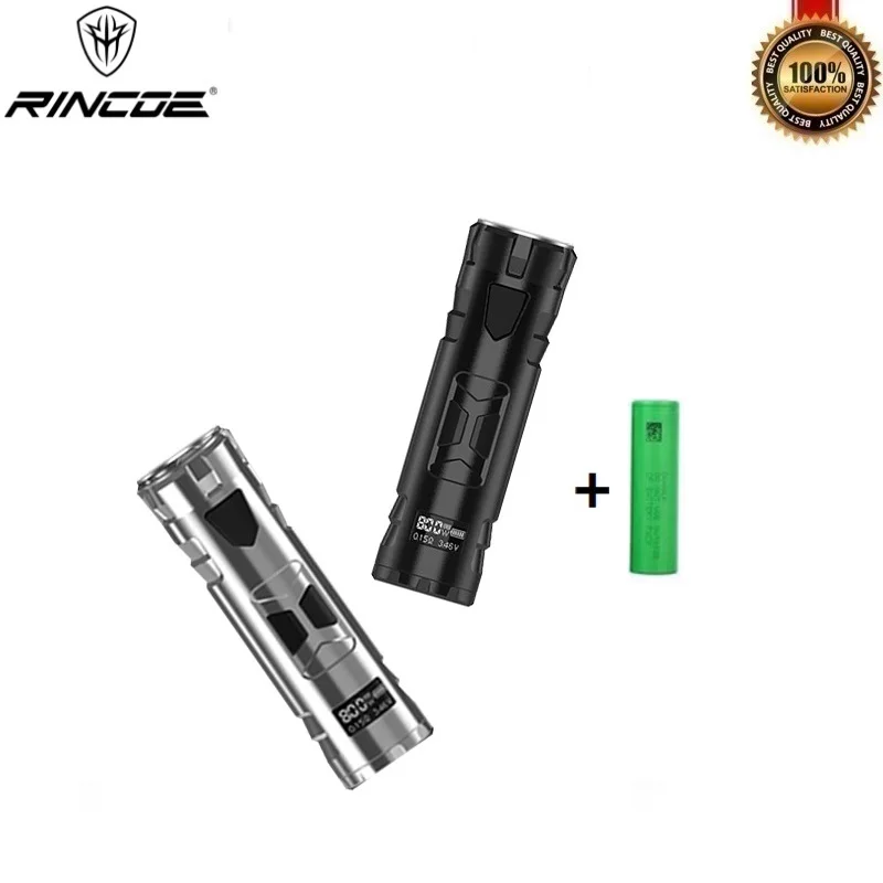 

Origianl Rincoe Mechman 80W Mod E Cigarette Mods Fit for Mesh Tank Atomizer Vape Pen Powered By 18650 Battery Vs Vgod Pro Mech