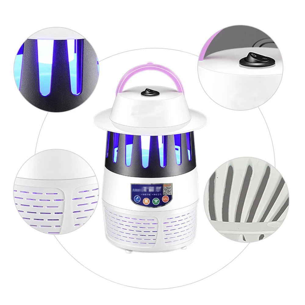 Household USB Electric Mosquito Killer Trap Lamp Eco-friendly No Radiation Mute Indoor Outdoor Mosquito Killer Led Photocatalyst