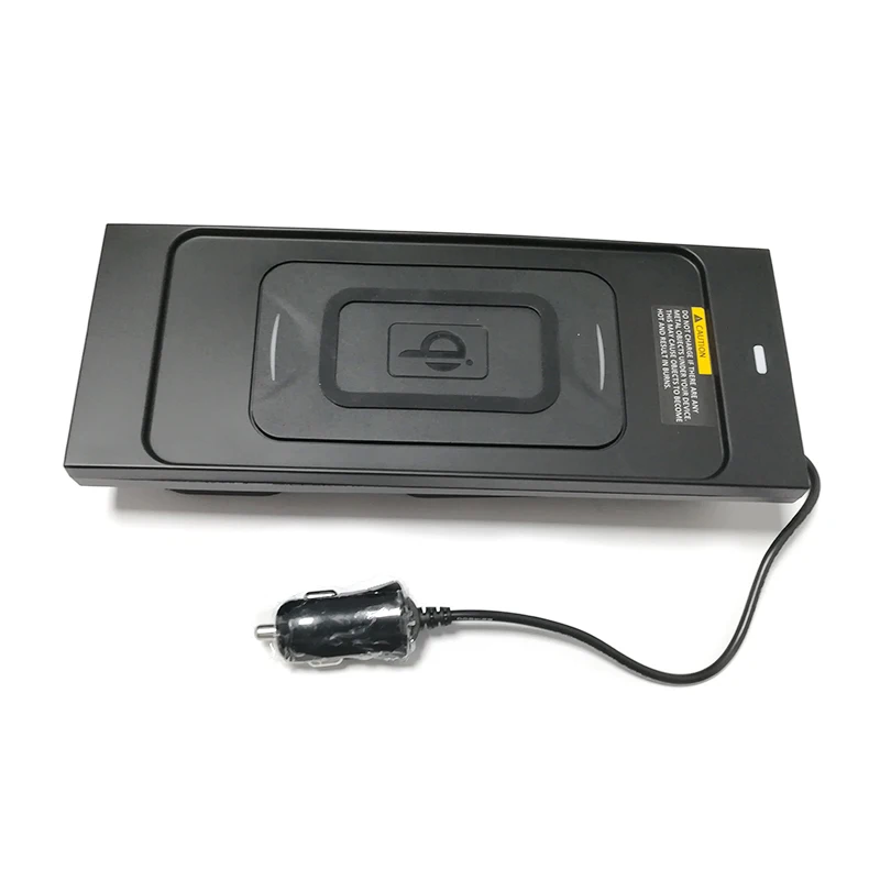 10 Вт QI Беспроводное зарядное устройство для мобильного телефона зарядное устройство Быстрая зарядка пластина держатель телефона Аксессуары для Volvo XC60 S90 V90 XC90 для iPhone