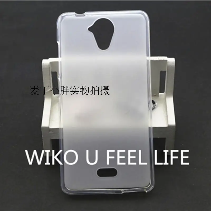 

Phone Case For Wiko U Feel Lite 5-inch High Quality TPU Soft Silicone Clear Pudding Cover