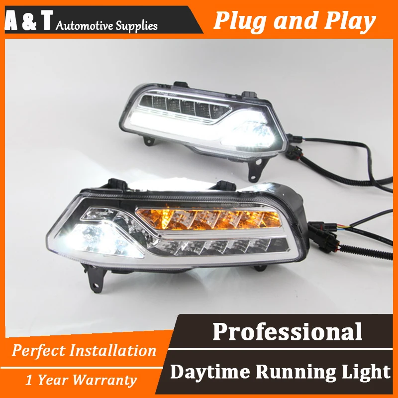 A T car styling For VW POLO LED DRL For POLO led fog lamps daytime running