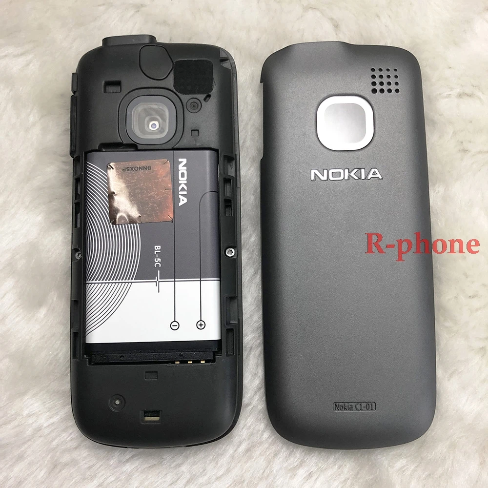 Горячая Nokia C1-01 разблокированный 2G GSM мобильный телефон Восстановленный мобильный телефон и один год гарантии