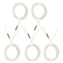 5 шт. 100K датчик температуры Высокотемпературный Датчик NTC 3950 термистор-40 °C~+ 300 °C