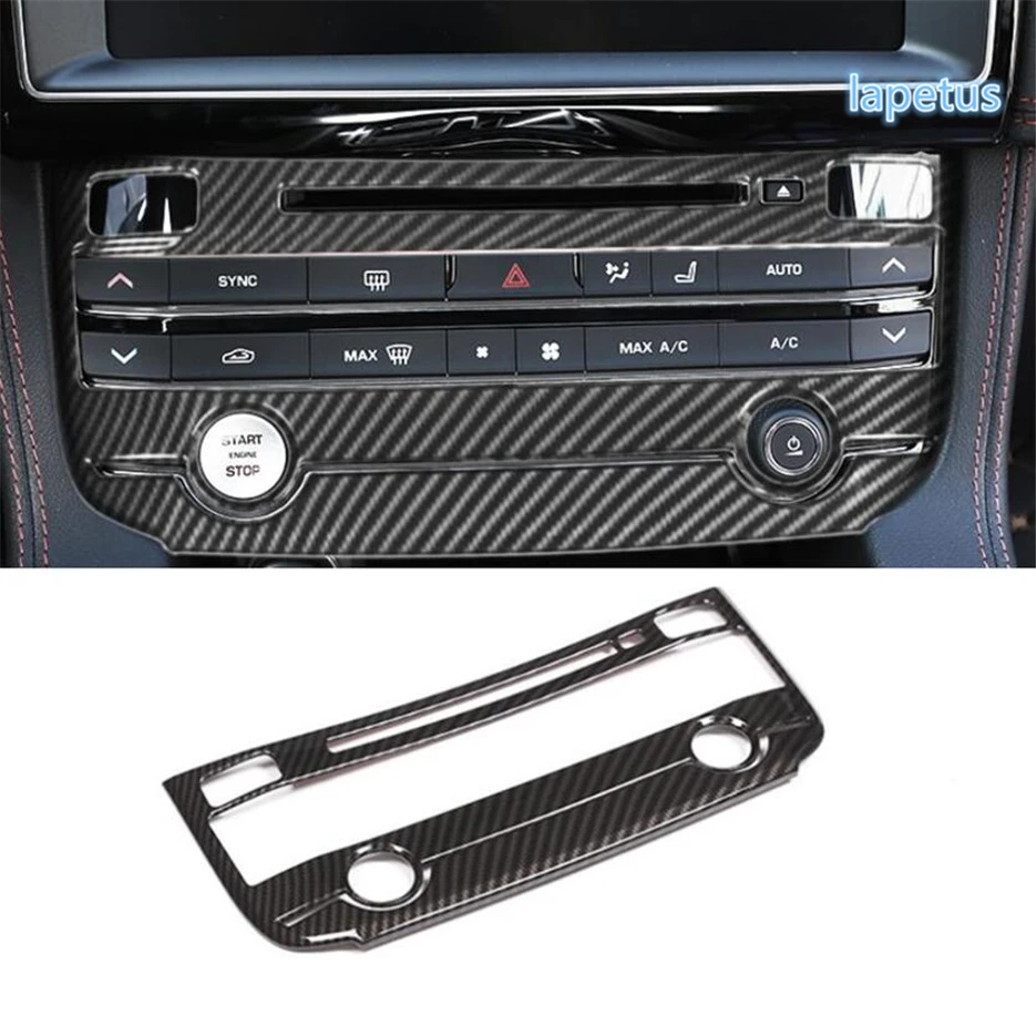 

Lapetus Center Control Air Conditioning Button Switch Panel Decoration Frame Cover Trim For Jaguar XF XE 2016 2017 2018 2019 ABS