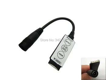 

Free Shipping 12-24V MINI RGBW Led Controller For 5050 RGBW Led Strip Light Portable Lighting Accessories 10PCS/LOT