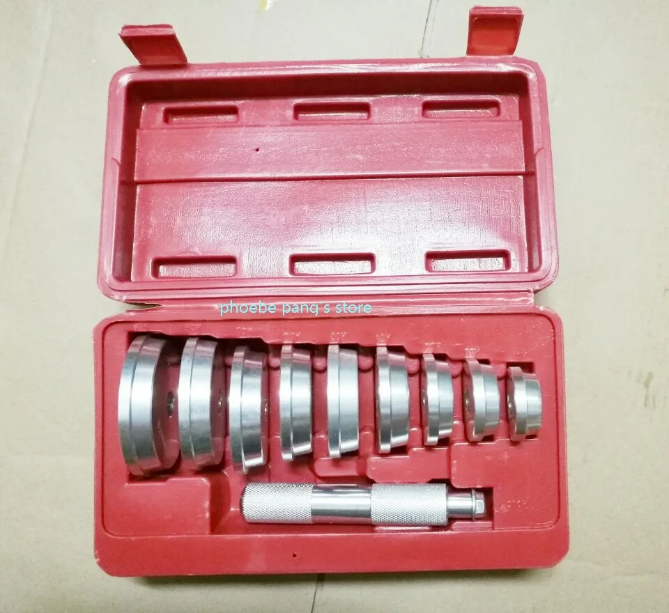 

1Set / 10Pc Top Quality Bearing Installation Removal Tool Car Bearing Remover Set Kit Race & Seal Driver Car Repair Tools