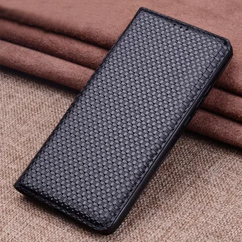 

100% Genuine Cow Leather Phone Case For Oneplus 7 one plus 7 pro Cases Magntic Design Flip Book Case for oneplus 7 pro Skin