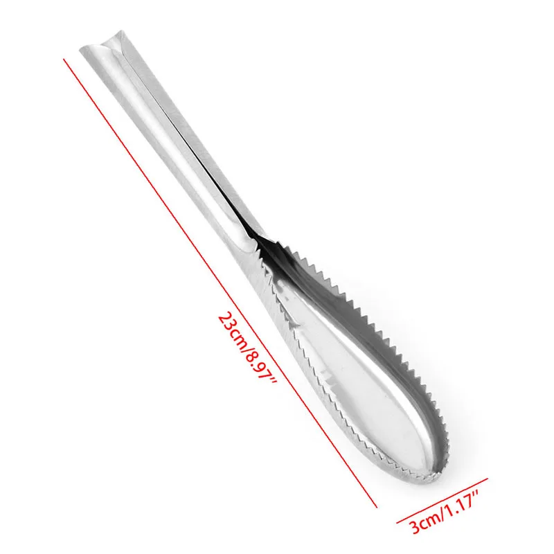 Рыболовные инструменты из нержавеющей стали для удаления рыбьей чешуи, очиститель, скребок, кухонный инструмент для очистки початков кукурузы