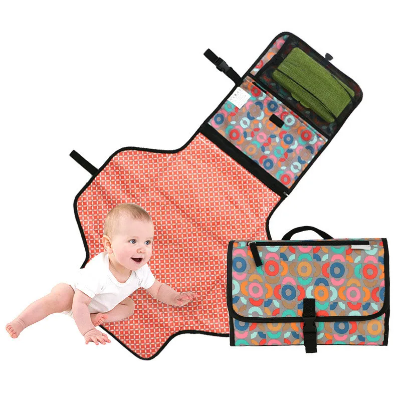 

Hi Bean Sprout More Function Baby Portable Exchange Urine Changing Pad Foldable Platform Colchoneta 10-12 4-6 0-3 Months
