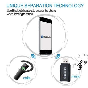 

Hot Sale 3.5 Bluetooth Aux Wireless Portable Mini Car Kit Bluetooth Music mp3 Audio Receiver Adapter 3.5mm Stereo