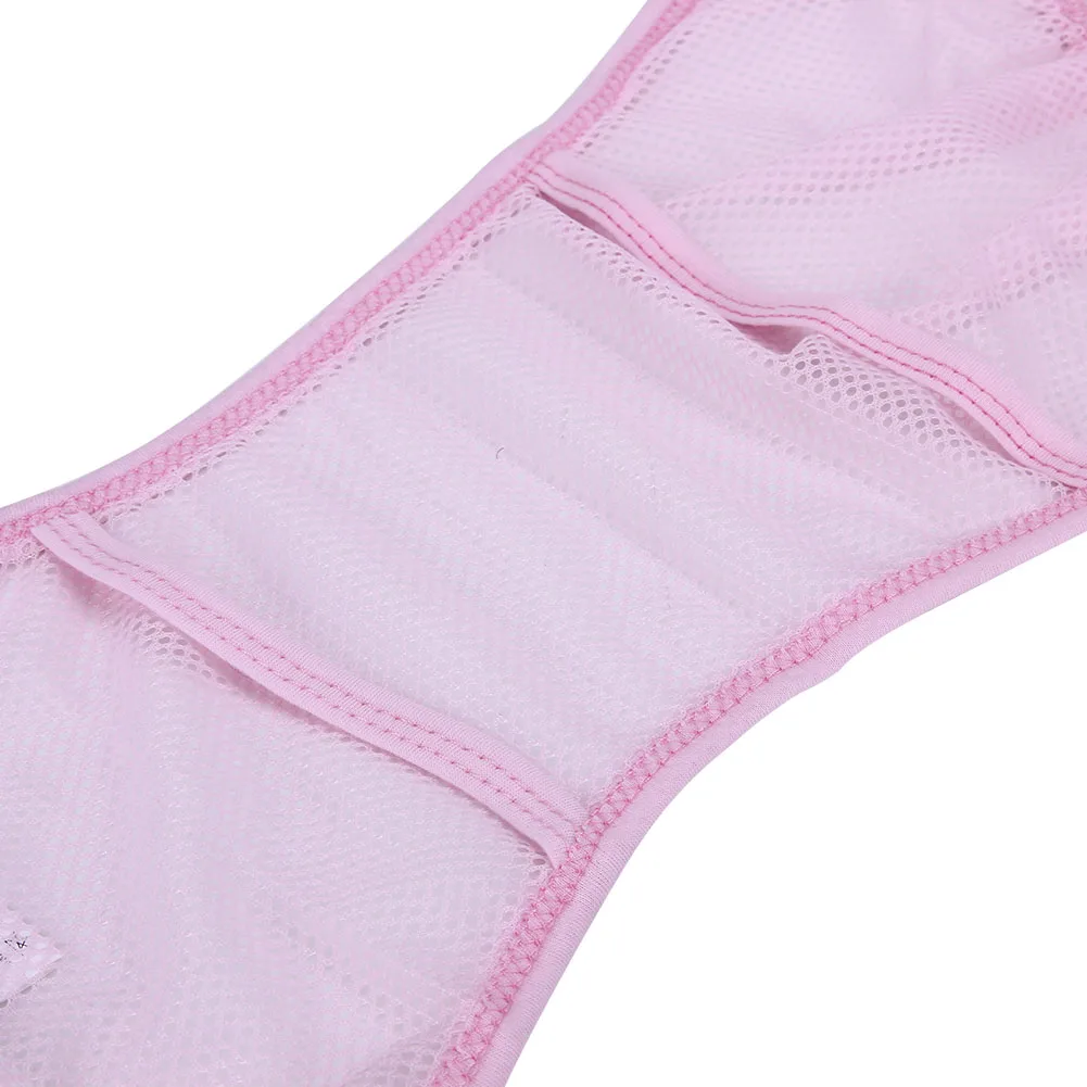 Детские летние подгузники, сетчатые дышащие штаны в наличии три цвета моющийся многоразовый подгузник