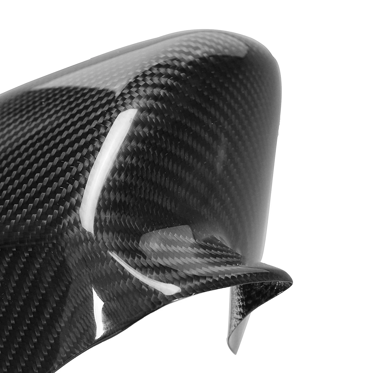 Autoleader 1 пара Реальные углеродного волокна черное боковое зеркало заднего вида зеркальные колпачки Крышка запасные крышки корпуса для BMW F10 M5 2012