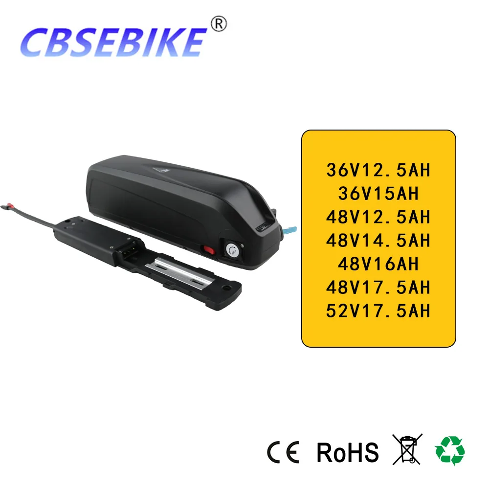 Limited Price for  Original 48V 17AH Lithium ion Electric E Bike Battery Hailong EBike with 30A BMS for 750W BBS02 100