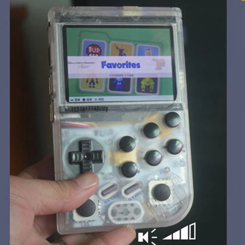 Double joystick arcade handheld game Raspberry Pi retro gameboy game console Super HD IPS Production cycle available 12~22 days