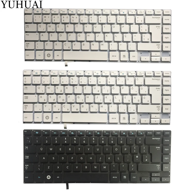 

NEW laptop Keyboard For SAMSUNG NP Q470 Q468 NP-500P4A 500P4C NPQ470 Brazil BR /Hungarian Hu/UK laptop keyboard backlight