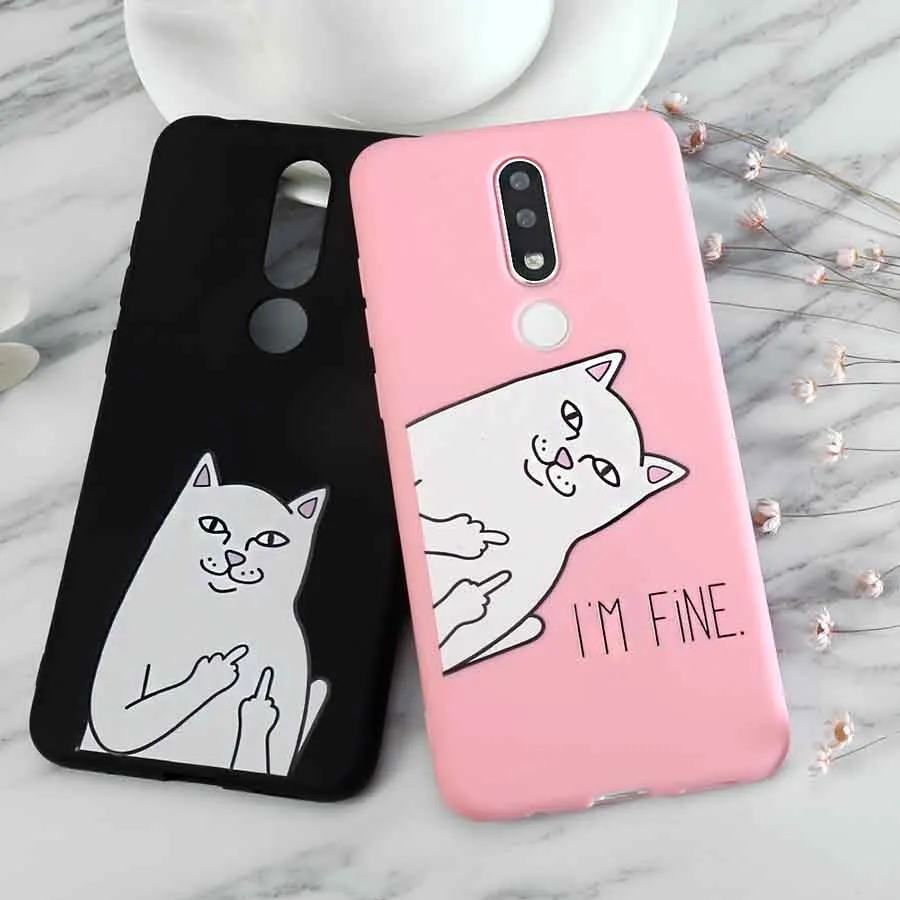 Cute Cartoon Cat Silicone Phone Case For Vivo V5S V5 X7 X6 Plus Y53 V3 Max X Play 5 6 Y55 X5 Pro Cover Coque Fundas |