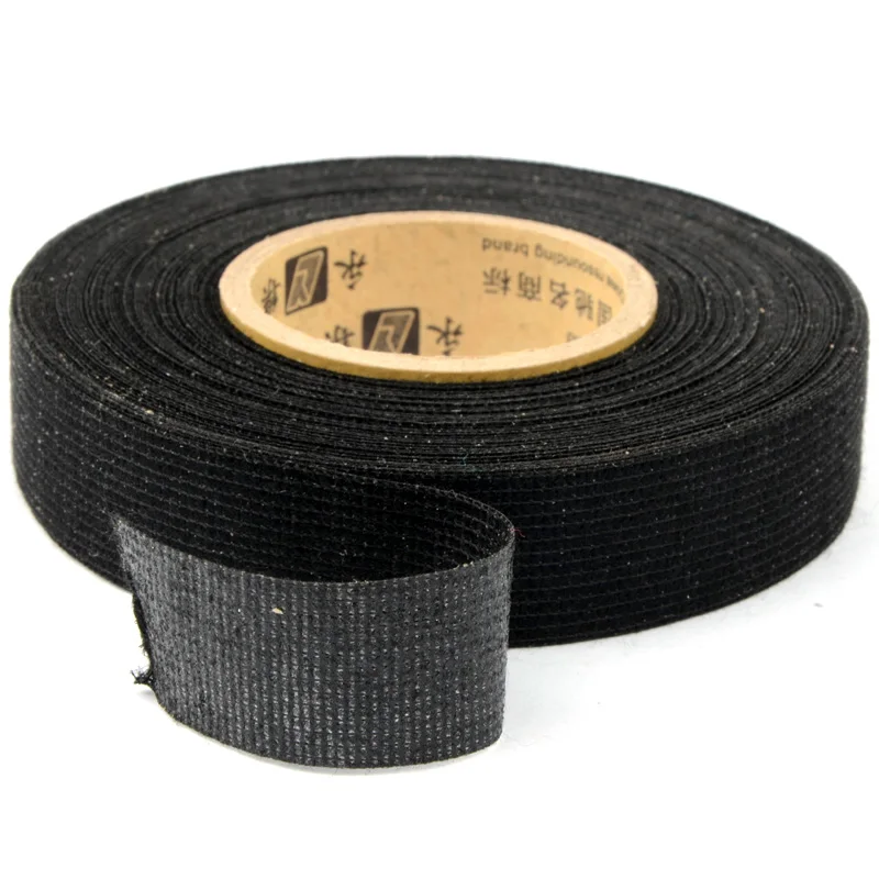 Клейкая тканевая лента Tesa Coroplast для кабельного жгута P28 19 мм х 15 м|tape for cable|tape tapetape