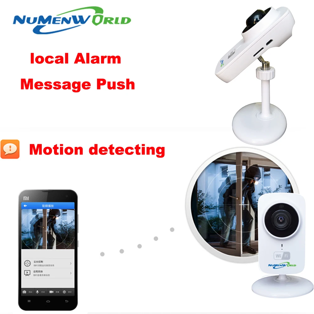 Home smart cctv dummy camera WIFI Night Vision Audio Video Network Surveillance Camera for iPhone Viewing wireless