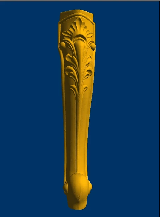 Новая модель 3D рельеф для ЧПУ в формате STL стол/ножка стула 62|3d model relief|for cnc3d relief |