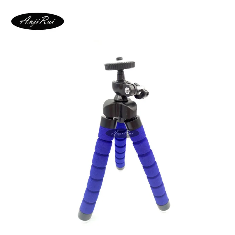 Universal Mini Flexible Foam Legs Octopus Tripod Stand for GoPro Hero 4