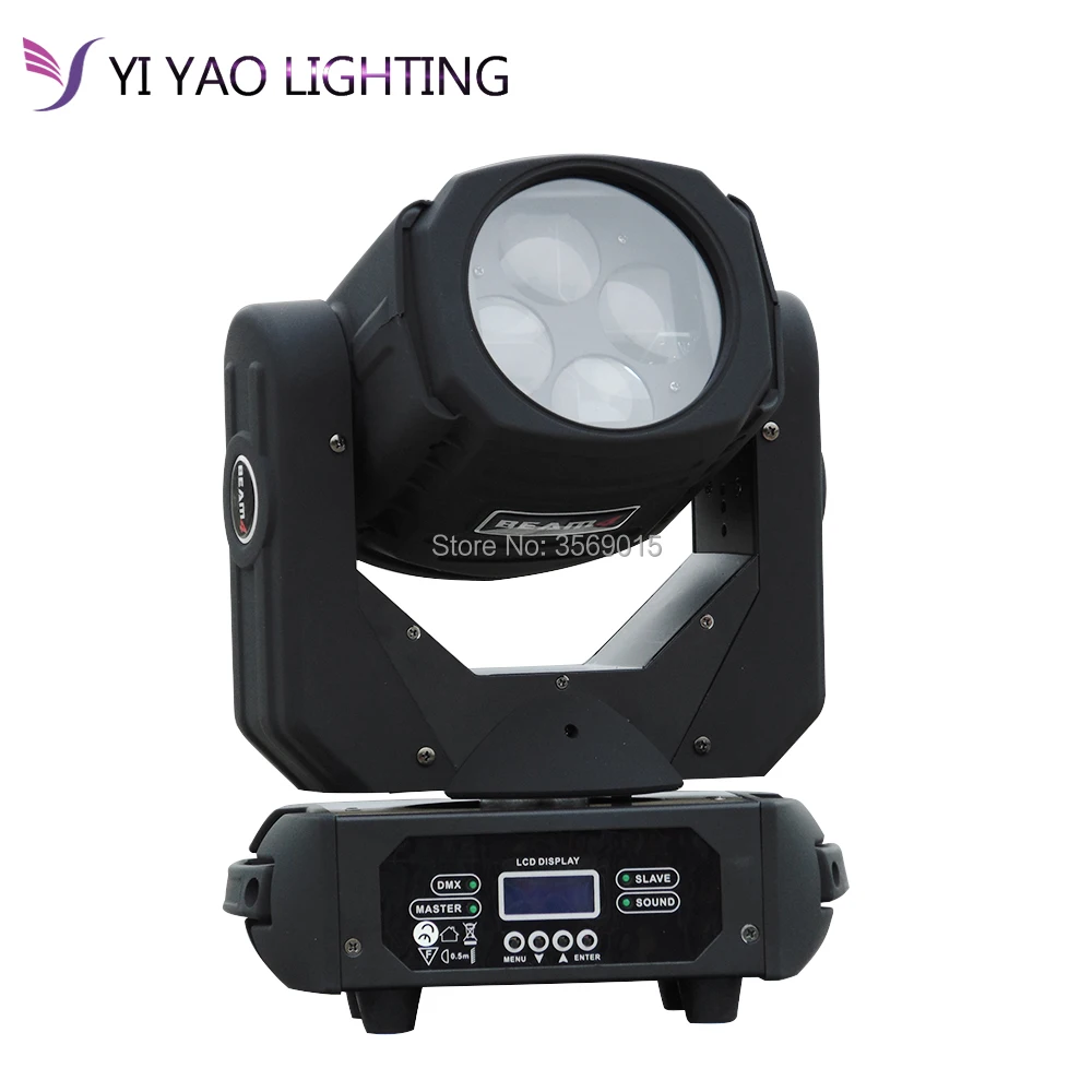 

4x25W Moving Head Beam Bar Effect Stage Lighting Cree Led Lamp Super Bright DJ