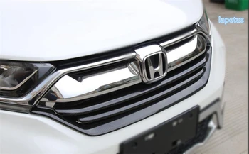

Lapetus Front Face Grille Grill Streamer Decoration Strip Cover Trim 3 Pcs Fit For Honda CRV CR-V 2017 2018 2019 / Colorful