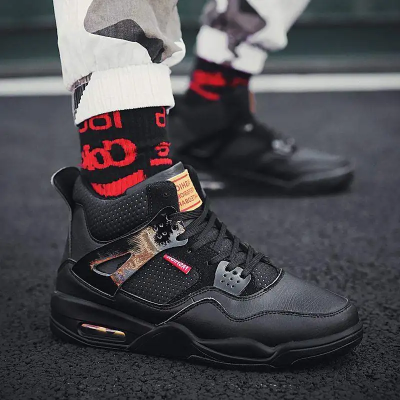 

Couple size35-44 Basketball Shoes Professional Basketball Shoes Male Sports Sneakers jordan shoes women Breathable Air high-top