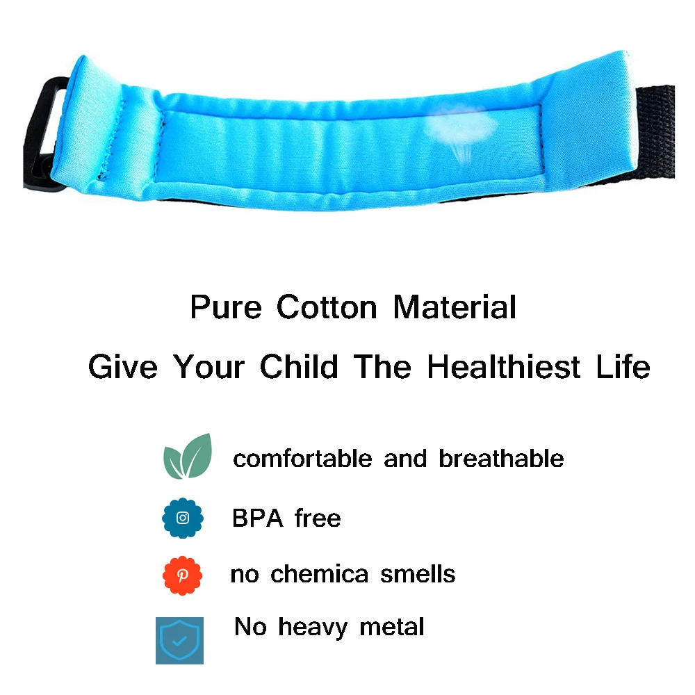 2017 Real Baby Safety Lock Child Anti Lost Belt Wrist Link Safety Velcro for Toddlers Babies & Kids Pricking Cotton Straps,2m