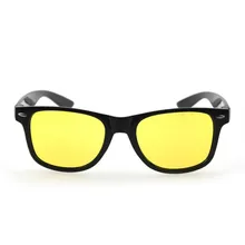 Винтажные очки для ночного вождения, мужские и женские брендовые солнцезащитные очки, желтые линзы, очки для вождения, очки для ночного видения, солнцезащитные очки, антибликовые