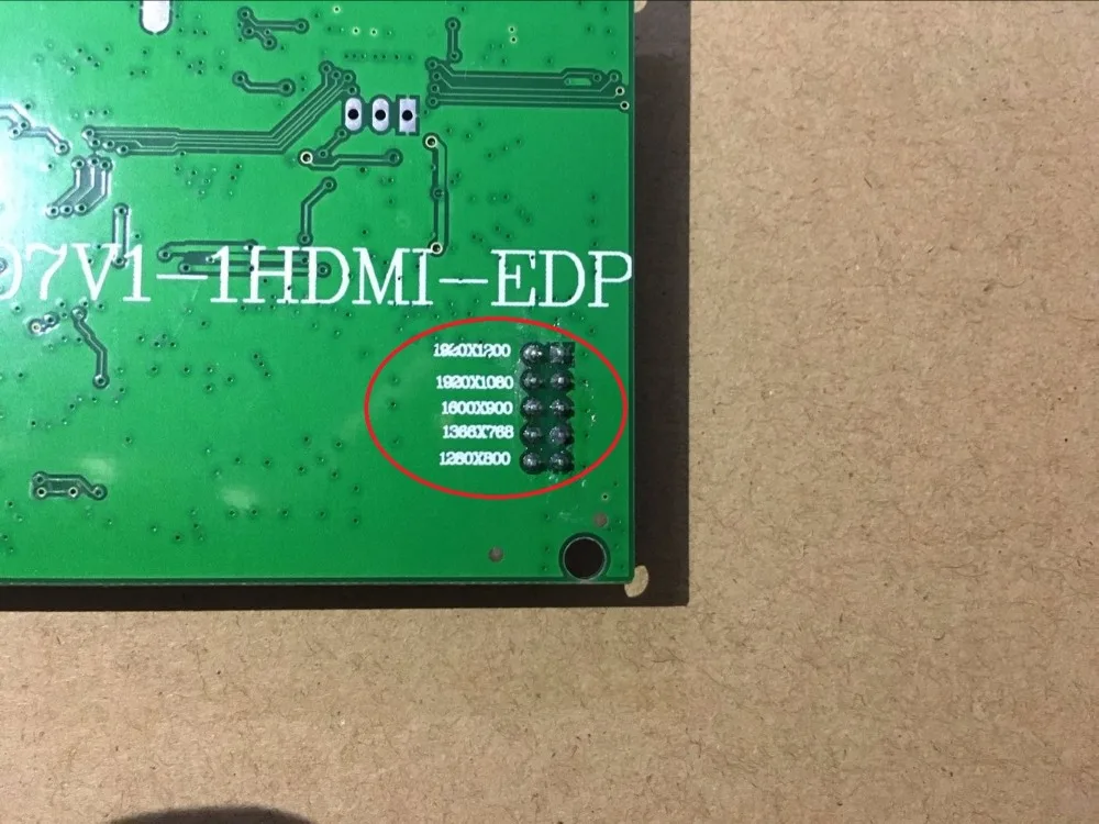 30PIN lcd драйвер платы PCB-800807V1 1HDMI EDP для разрешения экрана 1920*1200 1920*1080 1600*900 1366*768 1280*800 30 pin edp