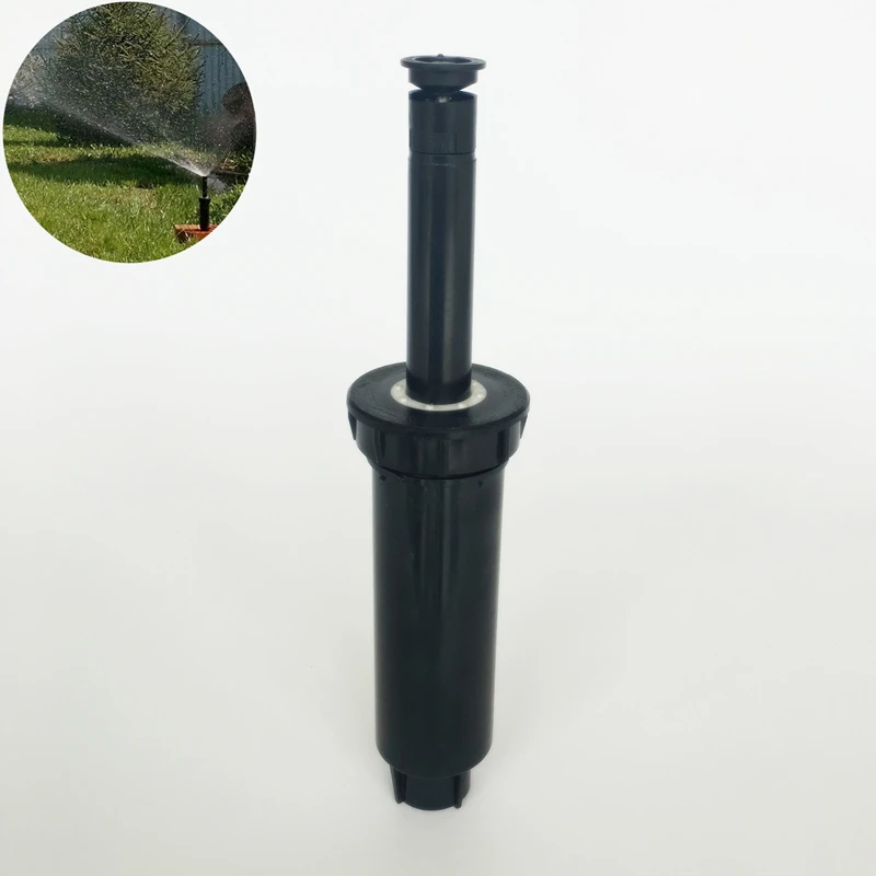 

4pcs-pack 1/2" dn15 adjustable plastic pop up sprinklers 25-360 degree popup lawn irrigation watering sprinklers