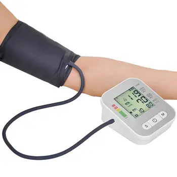 

New LCD Digital Intelligent Automatic Electronic Blood Pressure Monitor Arm Pulse Measurement Tool Pressures Arterial