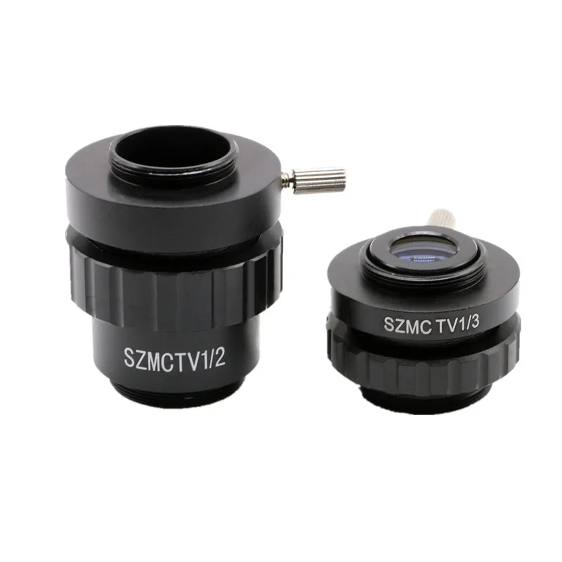 

0.5X 0.35X 1.0X C-Mount Lens TV1/2 1/3 CTV Adapter C-mount camera adapter For Trinocular Stereo Microscope auxiliary lens