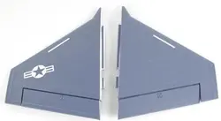 Основные Комлект из крыльев и диадемы для окончательного Би F35 V2 плоская модель rc F-35 Радиоуправляемый игрушечный самолет