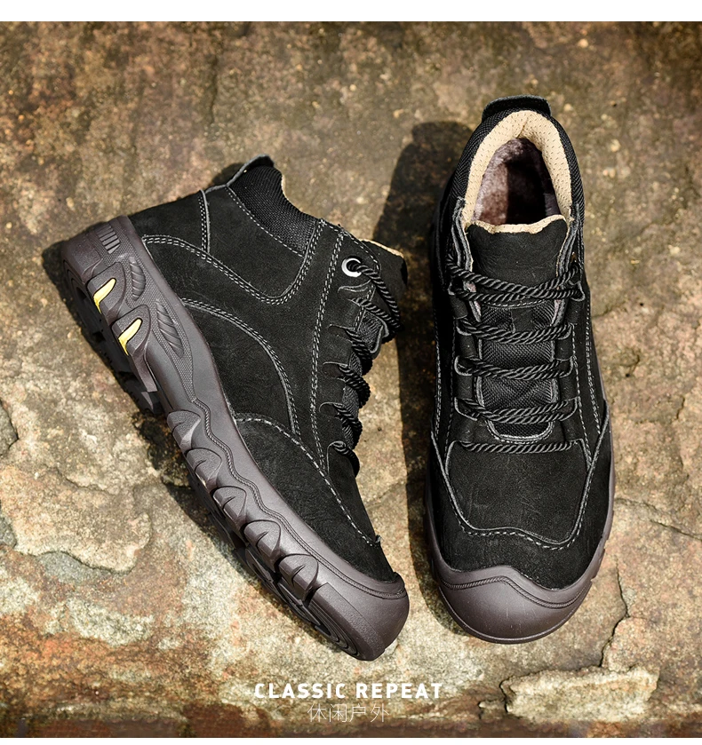 Handmade Leather Hiking Shoes  (6)