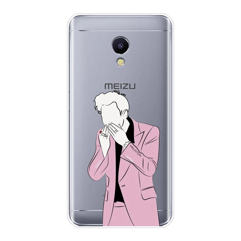Чехол для Meizu M2 M3 M5 M6 Note мягкий силиконовый чехол M3S M5C M5S M6S M6T телефона