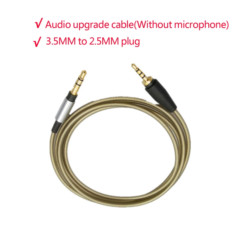 High quality silver plated upgrade audio cable cord Line For Sennheiser Urbanite XL on Over Ear Cable With Mic Volume Control