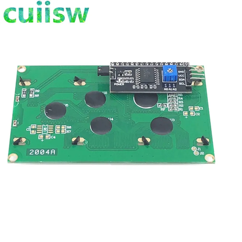 ЖК модуль для arduino смарт электроника монитор 2004 20*4 20X4 5 В с синей подсветкой и IIC
